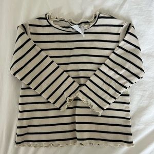 Zara Baby striped long sleeve shirt